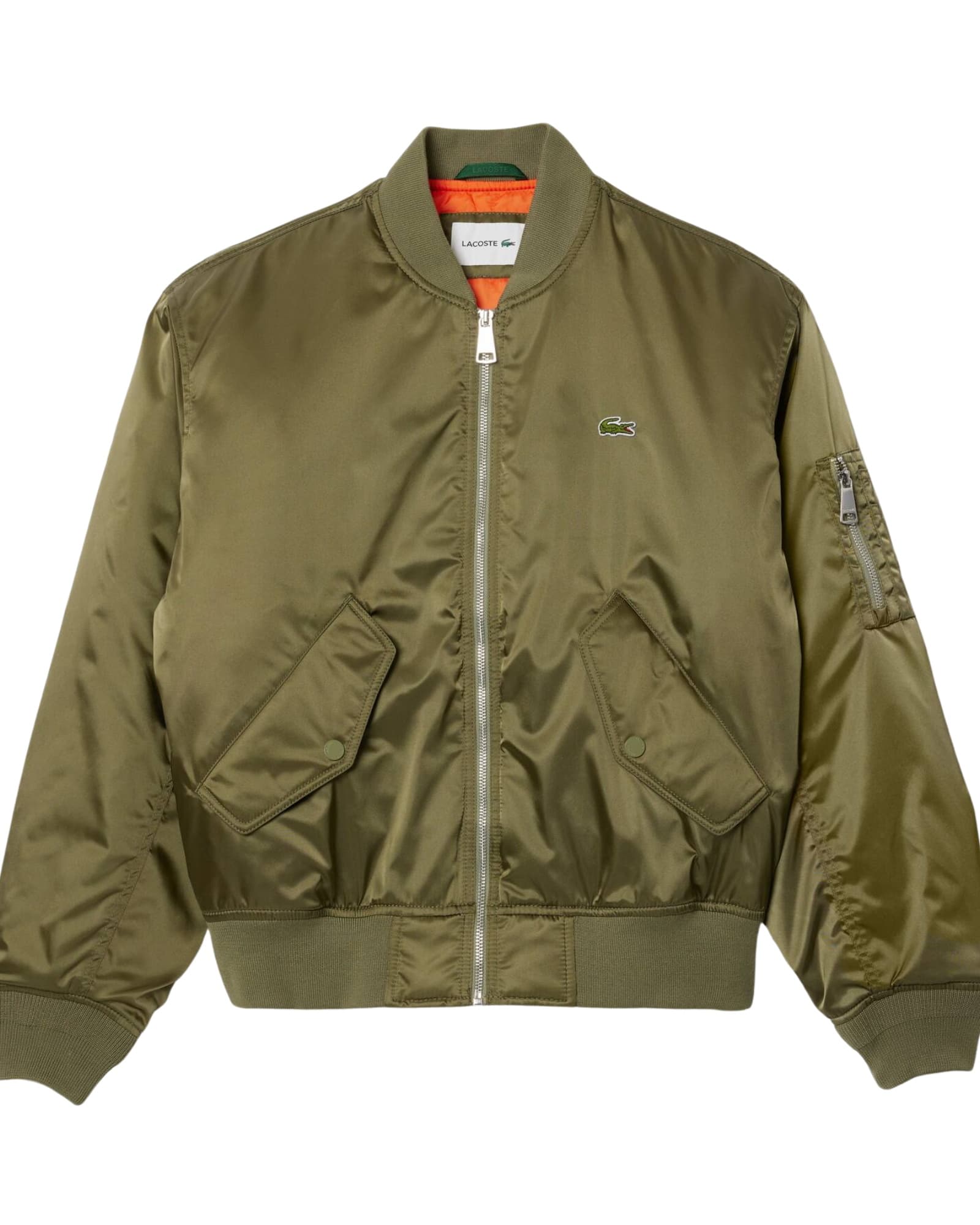 Lacoste Water-Repellent Padded Bomber Jacket thumbnail 3