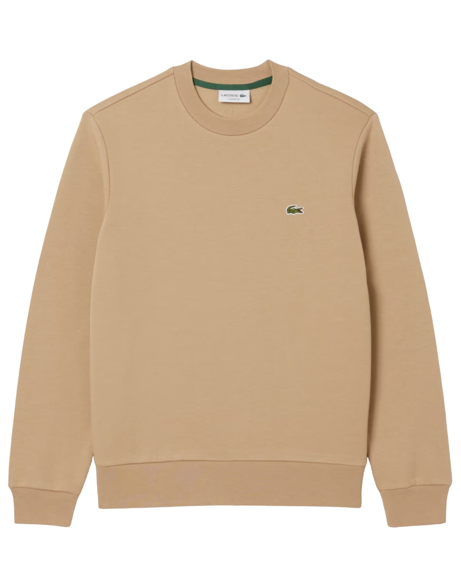 Lacoste Classic Fit Cotton Brushed Fleece Sweatshirt