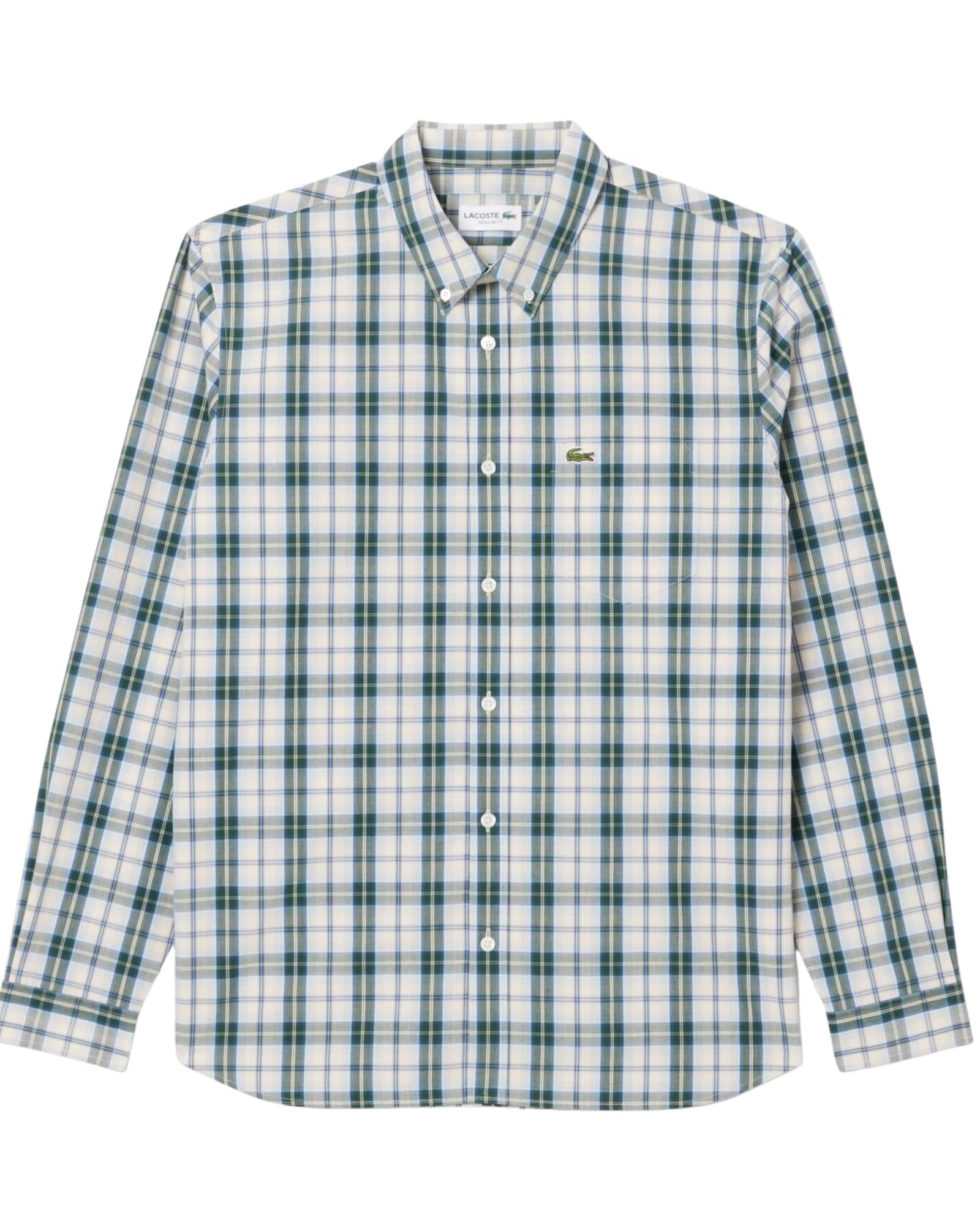 Lacoste Lacoste Regular Fit Plaid Poplin Shirt variant