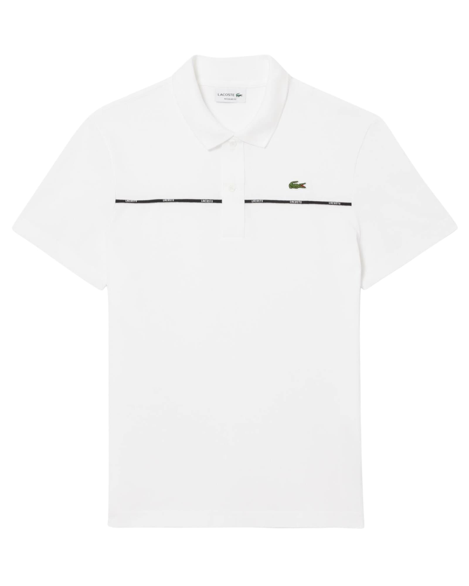 Lacoste Regular Fit L.12.12 Stretch Pique Trim Pop Polo