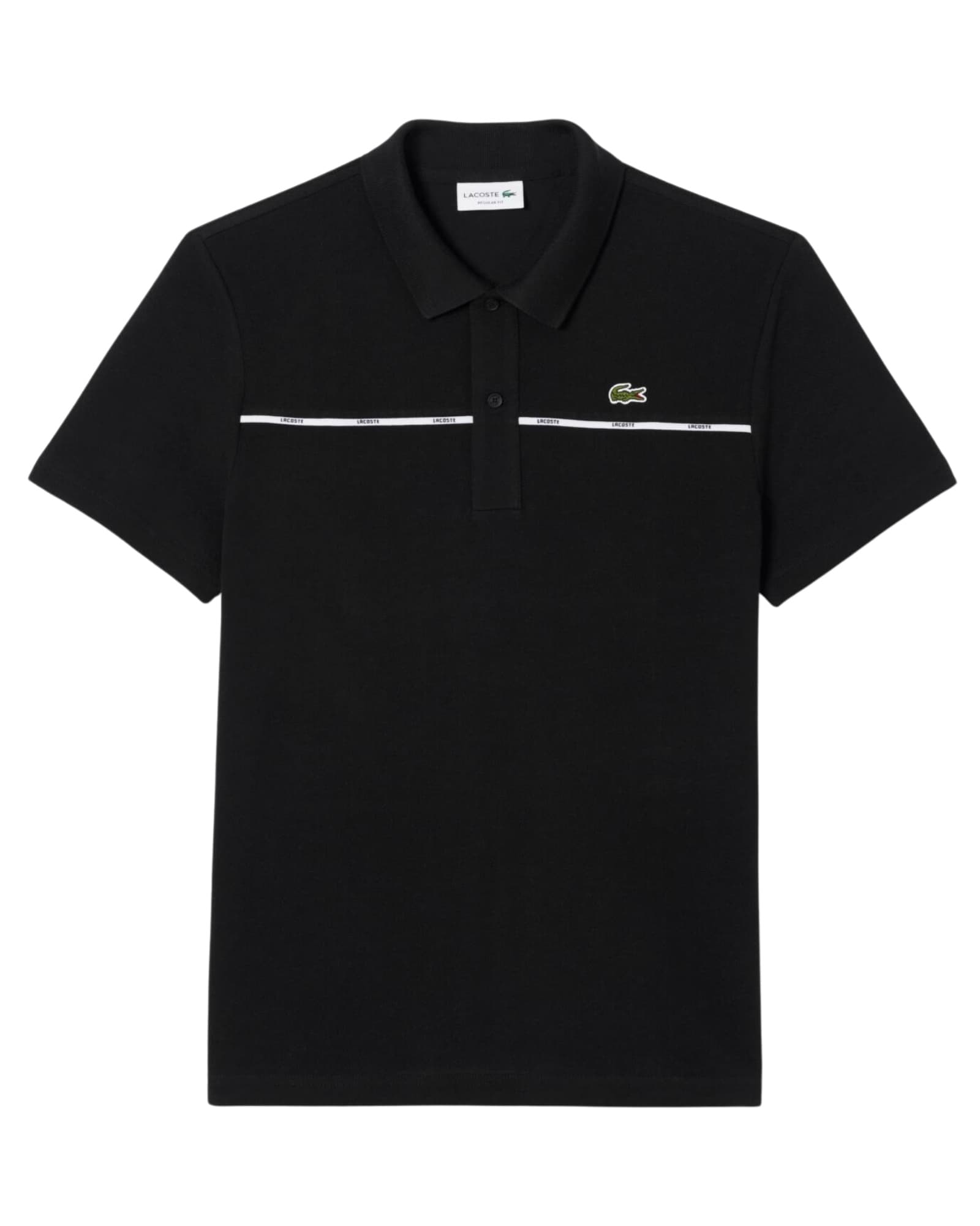 Lacoste Regular Fit L.12.12 Stretch Pique Trim Pop Polo thumbnail 3